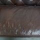 Cowhide Leather 3-Seater Chesterfield Sofa