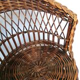 Wicker child chair