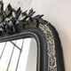 Louis Philippe mirror with pediment - 136x83cm