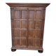 Antique Dutch Oak Panel Cabinet, early 1700s