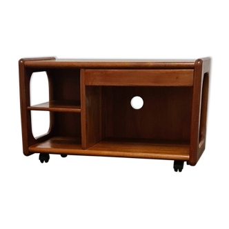 Vintage teak Hi Fi or Tv trolley