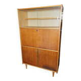 vintage oak secretary desk