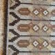 Tapis rolakan scandinave tissé à la main par Ingegerd Silow, Suède