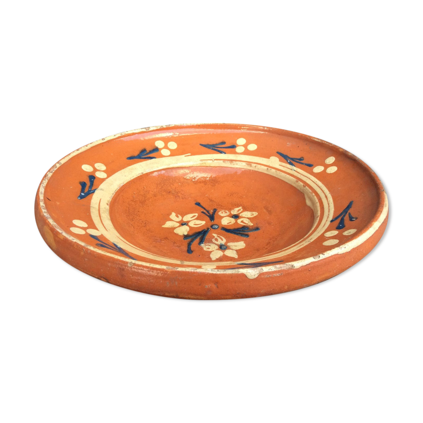Vintage French pottery bowl