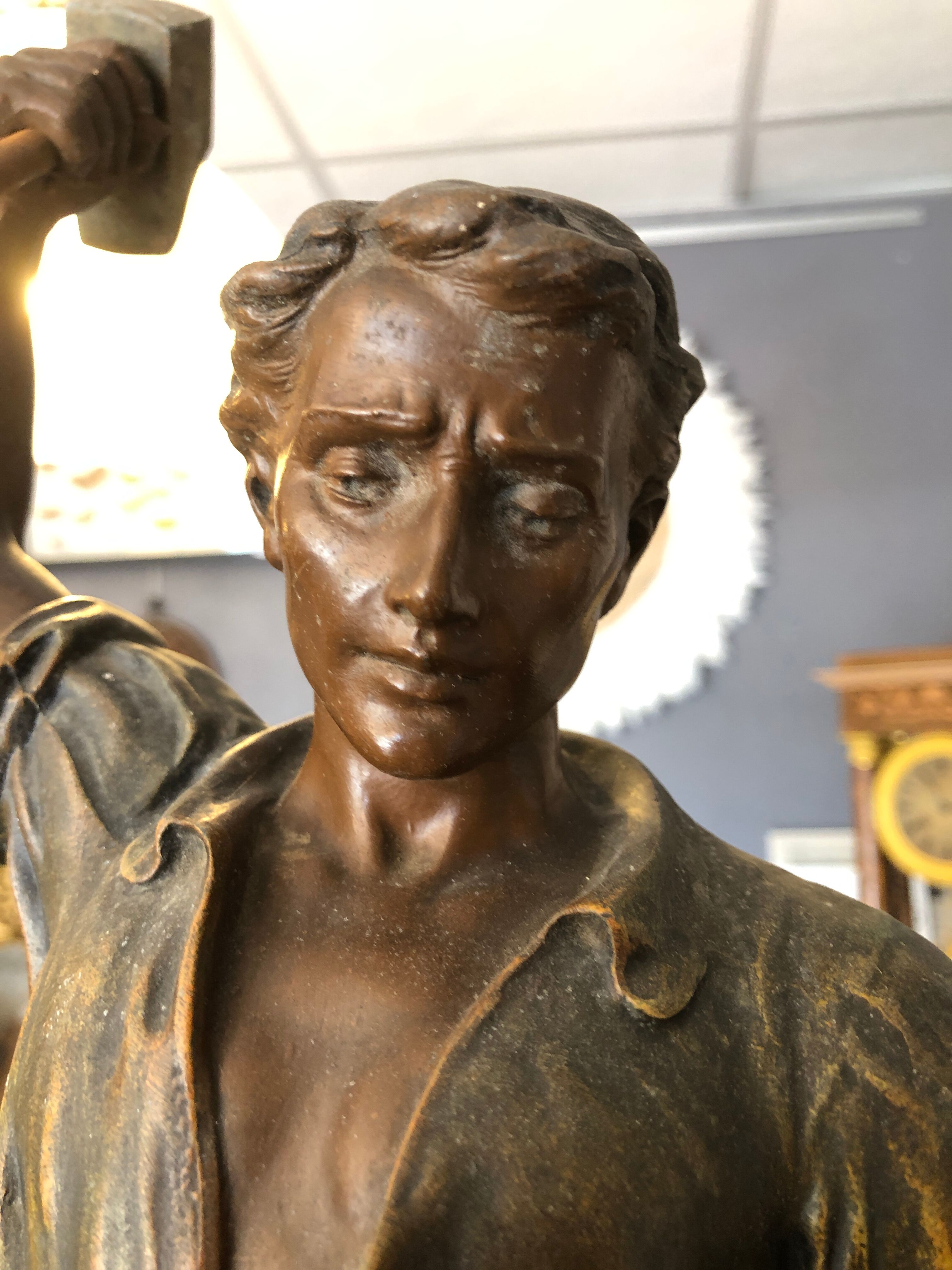 Vallauris ceramic table