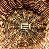 Olive basket old wicker