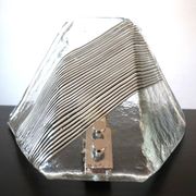 Applique en verre de Murano glacé Vetri, 1970