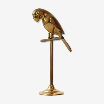 Golden brass parrot 1970