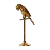 Golden brass parrot 1970