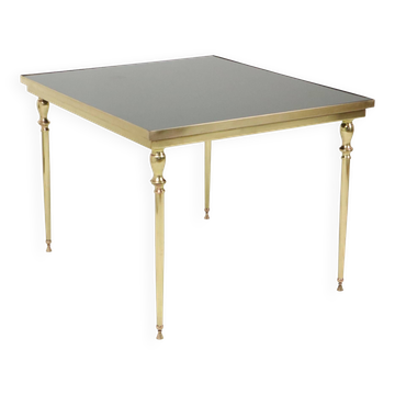 Vintage brass copper coffee table