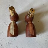 Scandinavian saliere & pepper duo
