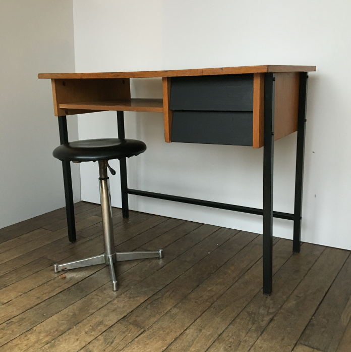 Vintage wood/metal desk