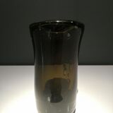Blown glass vase