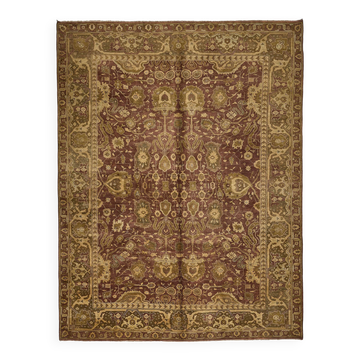 Turkish Handknotted Wool Oushak Rug 276 cm x 361 cm