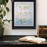 Imprimée en 1900, la Terre et ses climats.