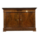 Louis Philippe / Restoration period sideboard in flamed mahogany circa 1820