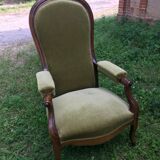 Old Voltaire armchair