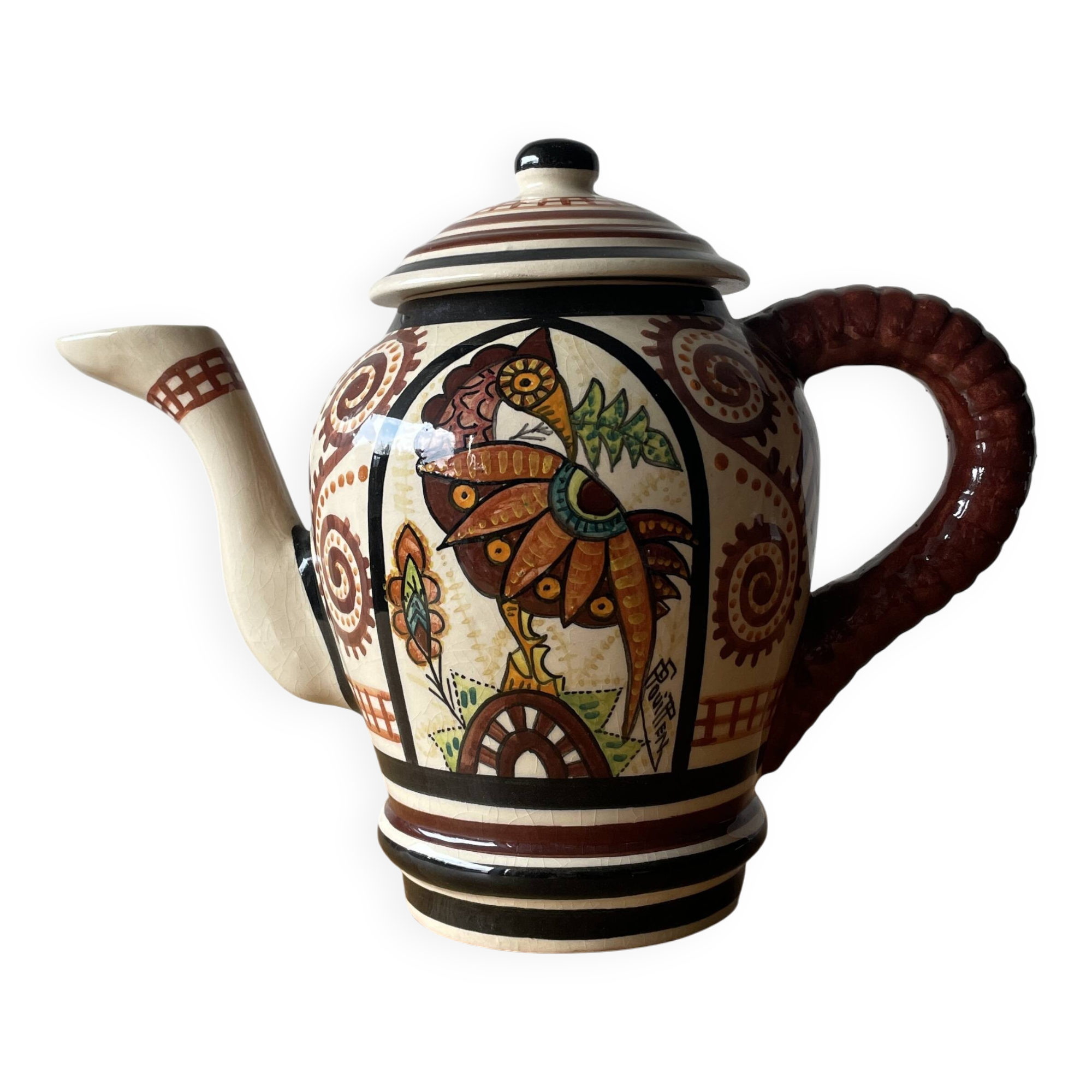 Paul Fouillen Quimper coffee maker