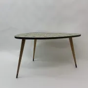 Table d'appoint en mosaïque de style mid-century, années 1960