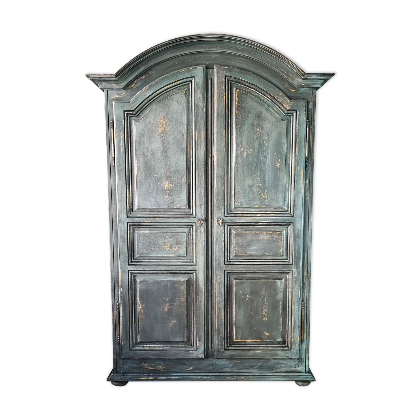 Wardrobe wardrobe de tonges shabby chic patinated