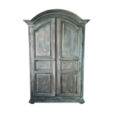 Wardrobe wardrobe de tonges shabby chic patinated