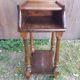 Chevet table nuit  bois + case vintage