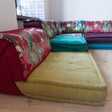 Modular sofas by H. Hopfer and P. Roche, Roche Bobois, France, 1970s