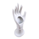 Main Baguier / Soliflore en porcelaine blanche