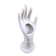 Main Baguier / Soliflore en porcelaine blanche