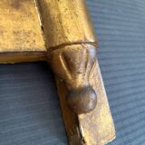 Gilded wooden mirror