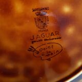 Lot de 6 assiettes à dessert Sarreguemines modèle Jaguar