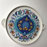 Ceramic plate villeroy and boch model izmir 70s