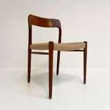 Restored Model 75 chair by Niels O. Möller, 1950s
