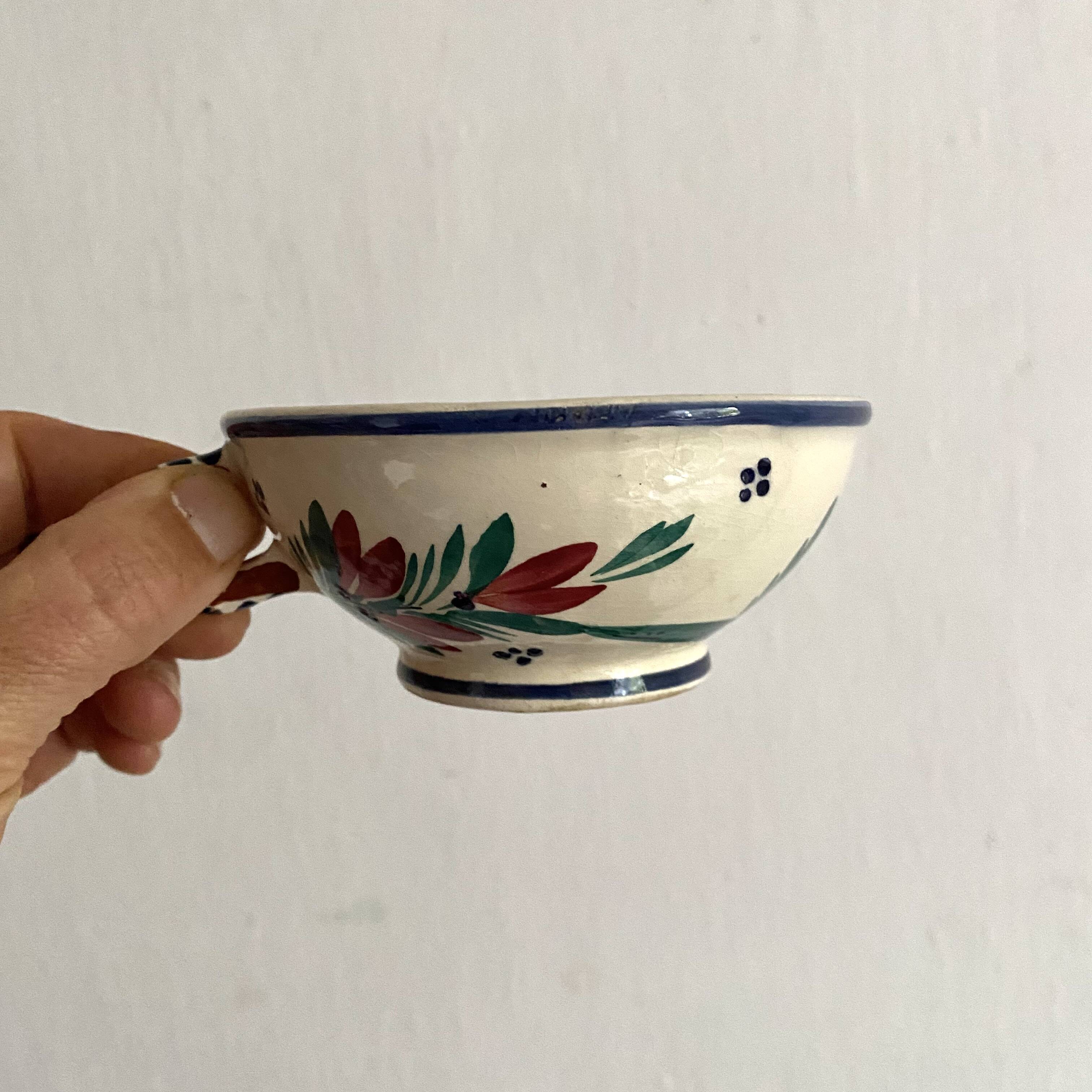 Quimper cider cups or bowls