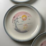 Vintage plates from the 1980s