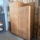 Armoire asymétrique art déco en chêne (restaurée)