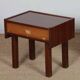 Pair of vintage wooden bedside tables from the 1960s