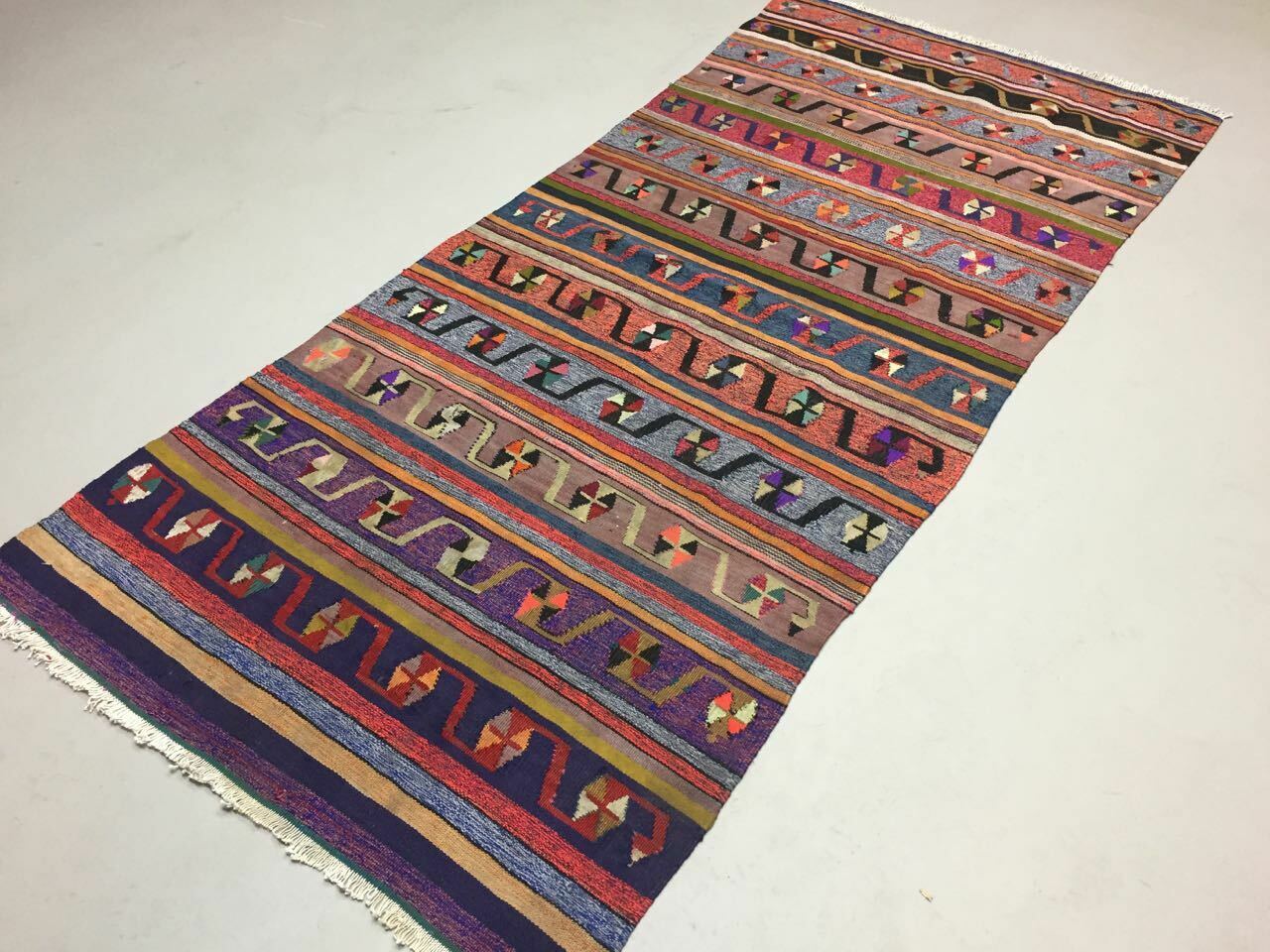 Turkish kilim rug 180x82 cm
