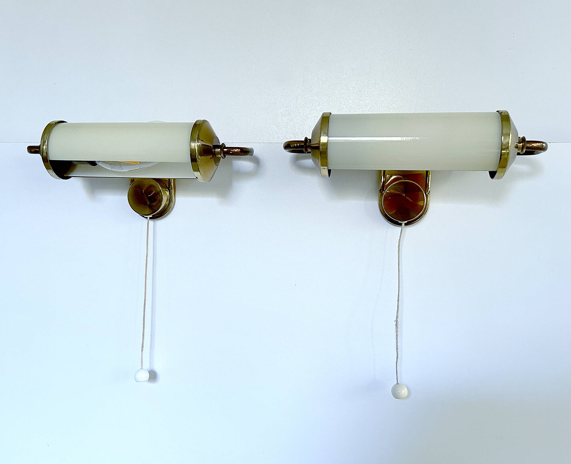 Pair of Art Deco Wall Lamps Bedside Lamps