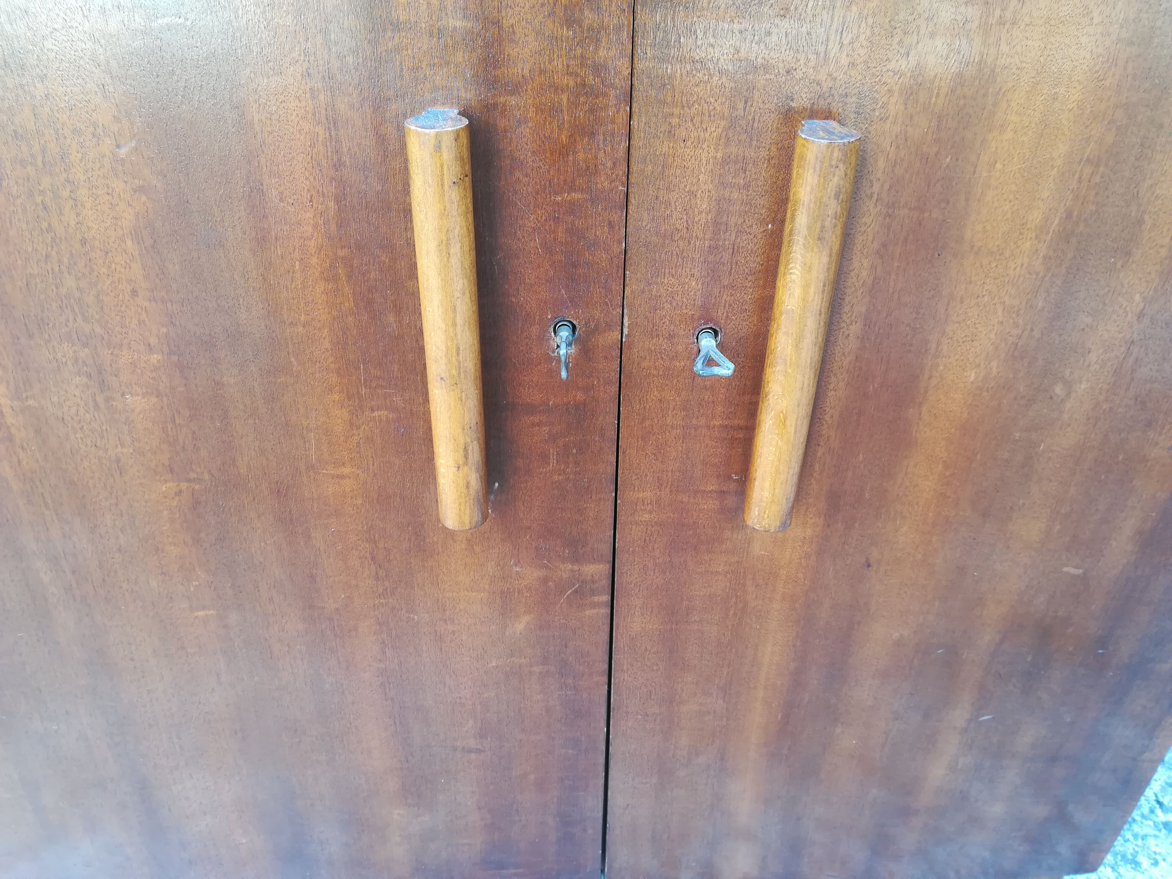 Asymmetrical two-door sideboard