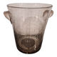 Biot champagne bucket, mauve bubble glass