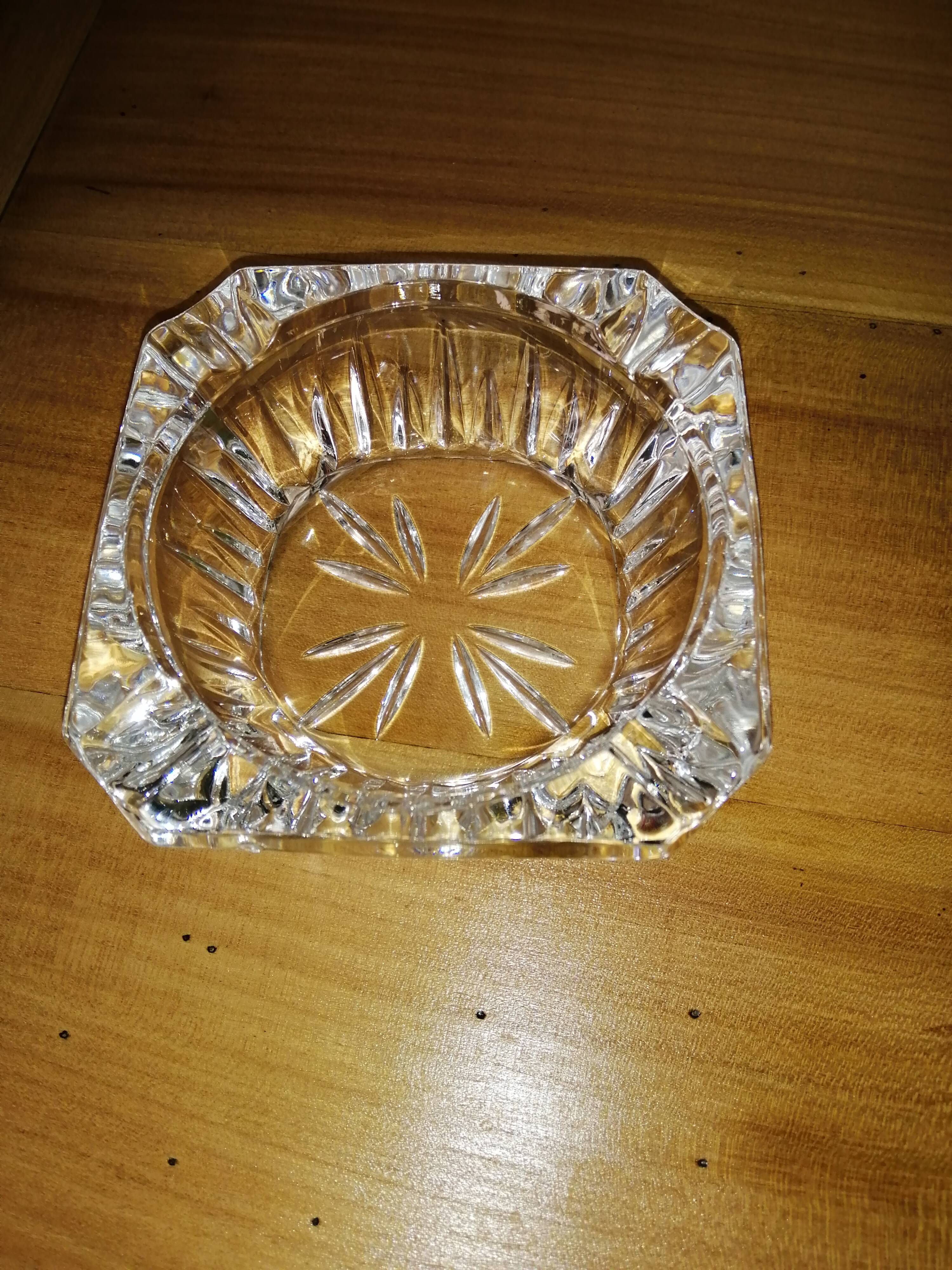 Crystal ashtray