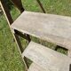 Antique wooden painter's stepladder