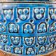 Terracotta vase with trifoglio decoration, ceramic by Aldo Londi for Bitossi, Italy, 1960.