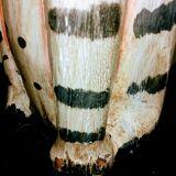 Sculture léopard bois type asiatique ancienne