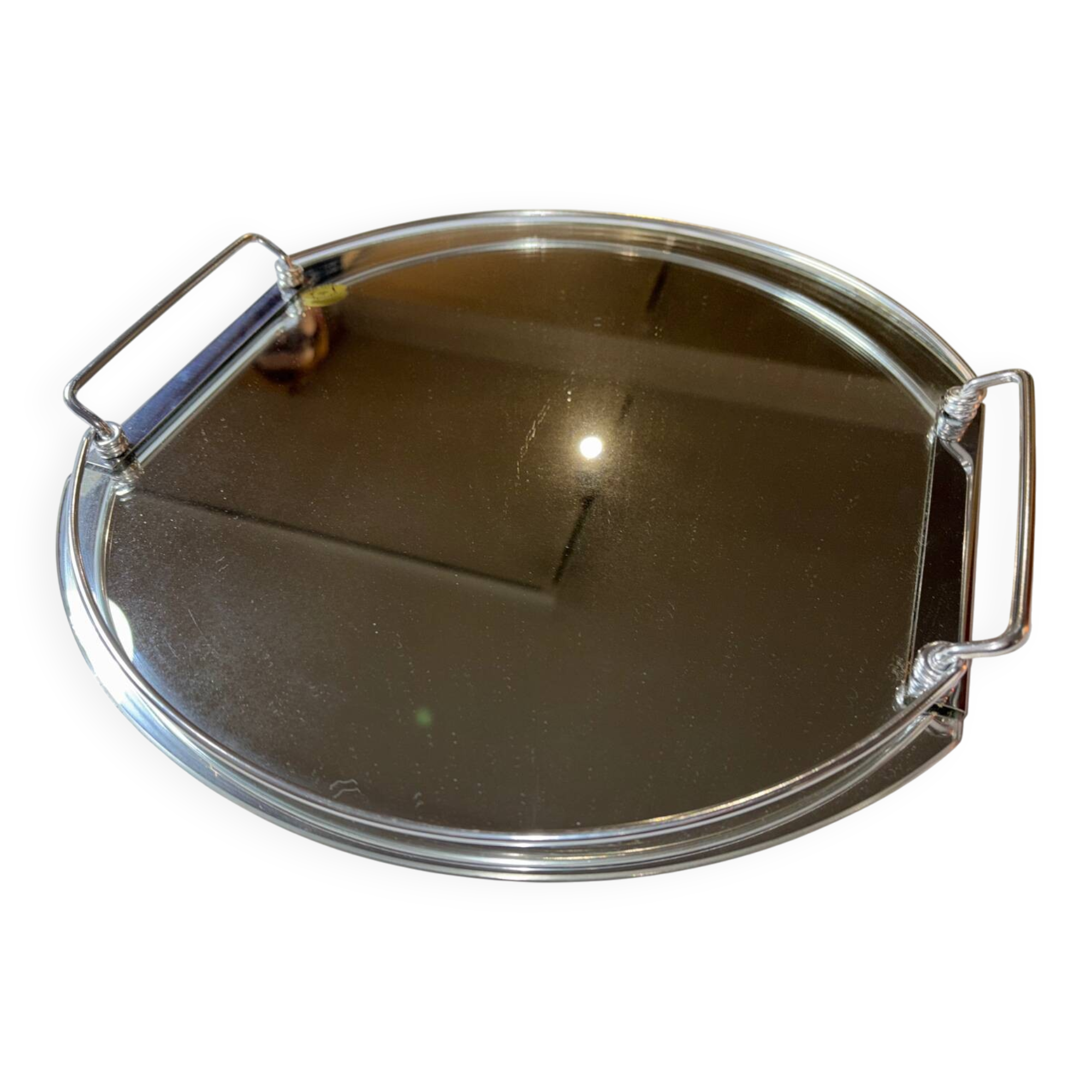 Art Deco mirror plateau Baccarat