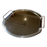 Art Deco mirror plateau Baccarat