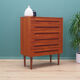 Teak cabinet, Danish design, 1970s, production: Denmark