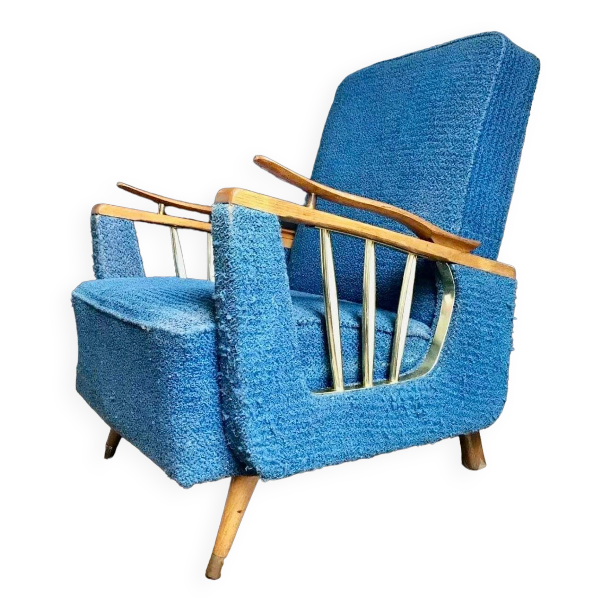 Fauteuil vintage, meuble siège ancien