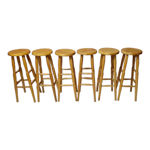 Lot de 6 tabourets